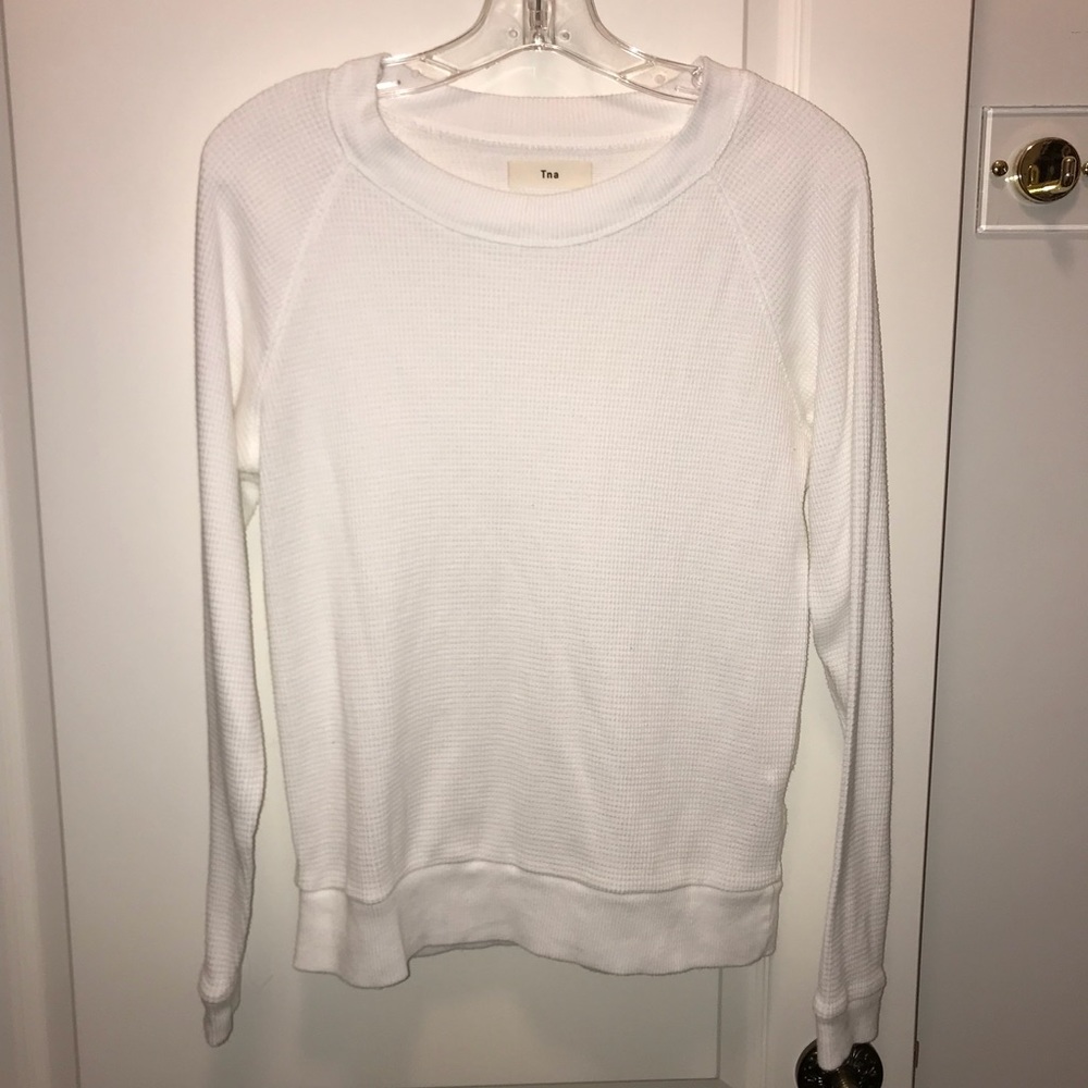 Aritzia white sweater